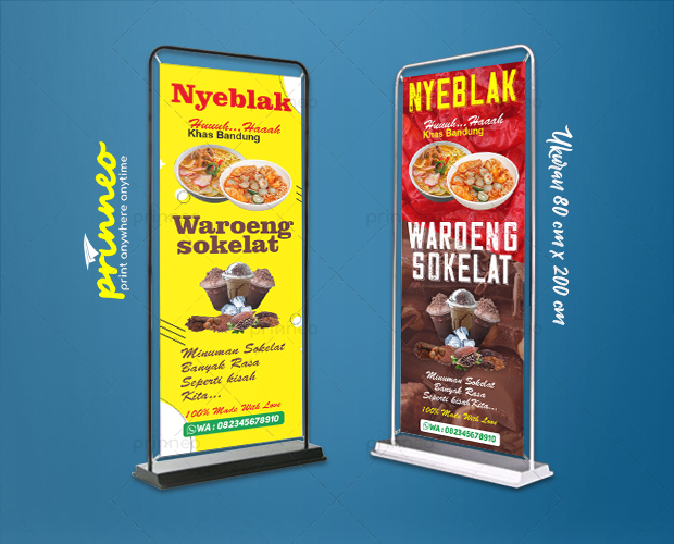 Door Standing Banner